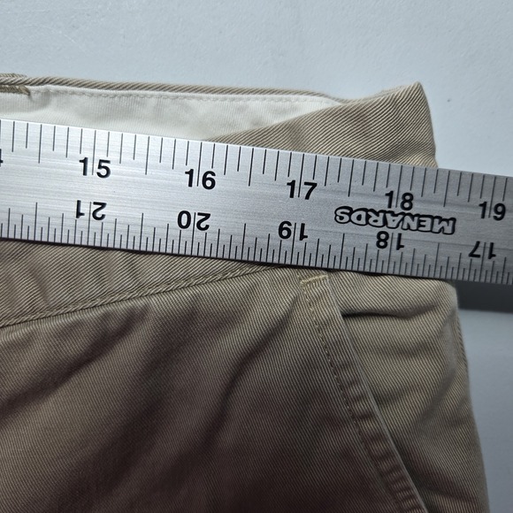 Polo Ralph Lauren Chino Pants Straight Khaki‎ 38x30 Prospect Pant Cotton Flat - Picture 4 of 8